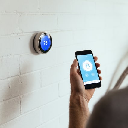 Flint smart thermostat